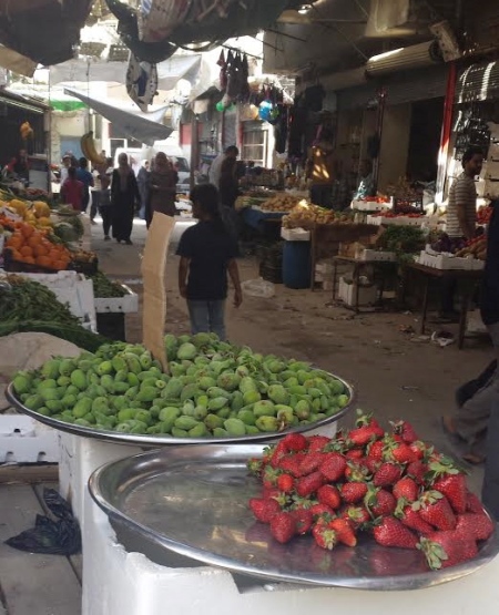 Fresh food is available and accessible in Jeramana, Homs and all Palestinian camps that have not been overrun by rebel fighters.
